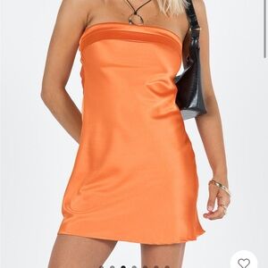 Princess Polly Phillipa Mini Dress Orange